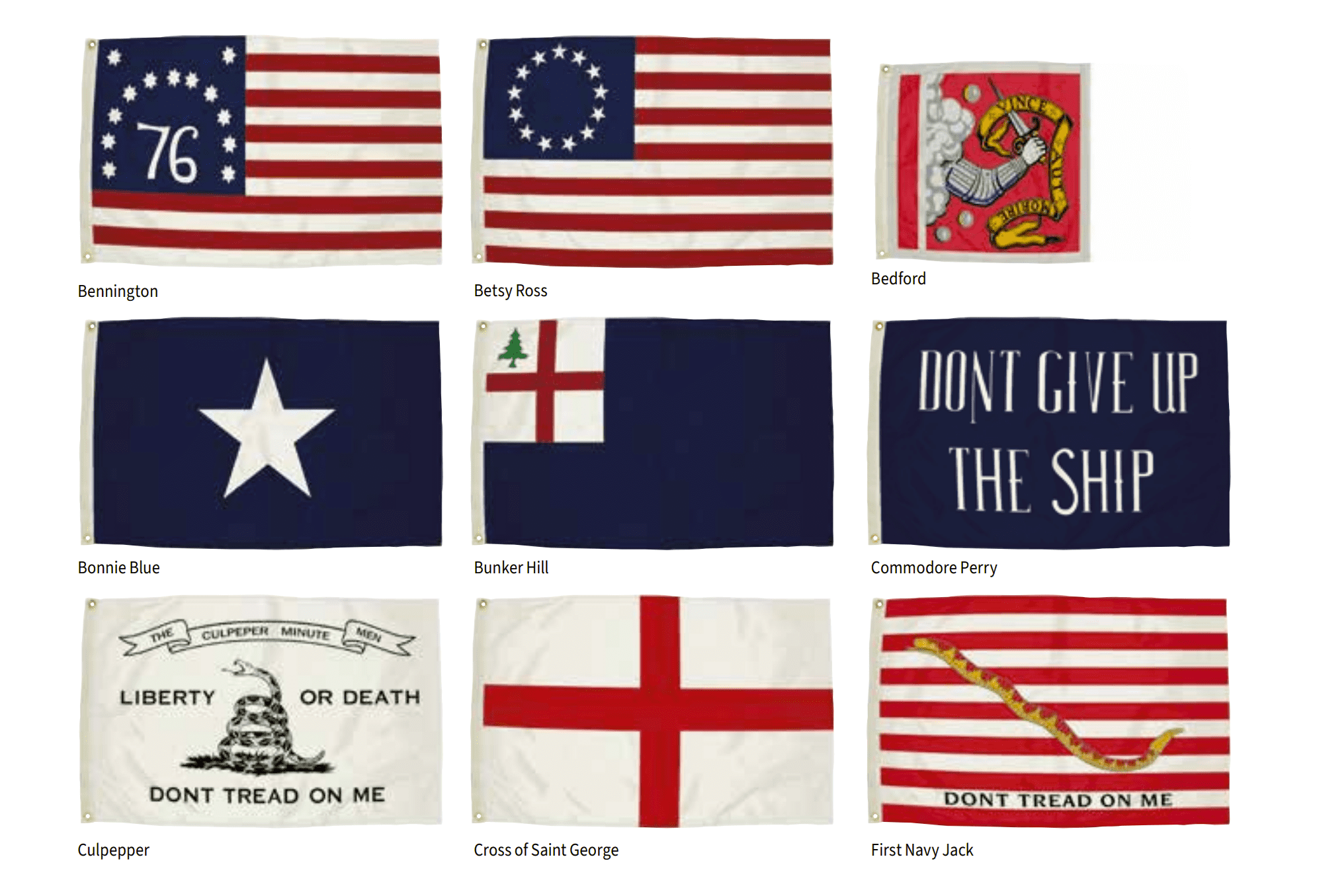 HISTORIC FLAGS